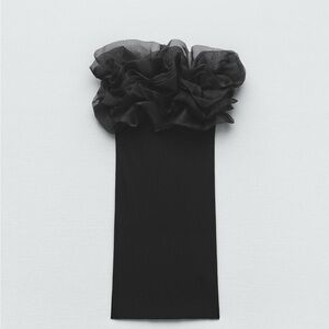 Rib organza dress from Zara